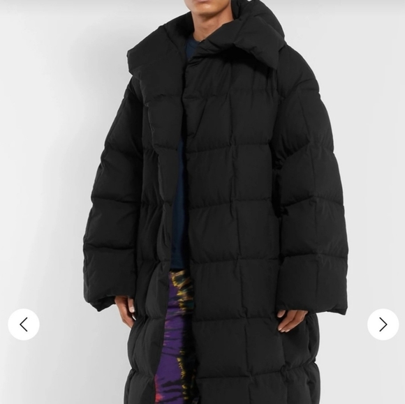 DRIES VAN NOTEN Quilted Cotton Down Coat - Picture 1 of 8